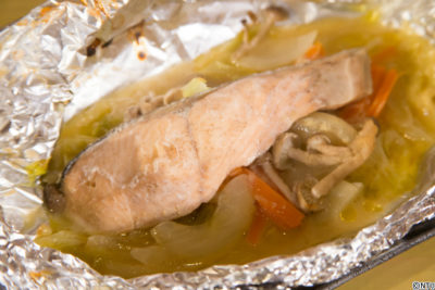 青空レストラン レシピ 作り方 1月27日 グラスフェッドバター 鮭のホイル焼き