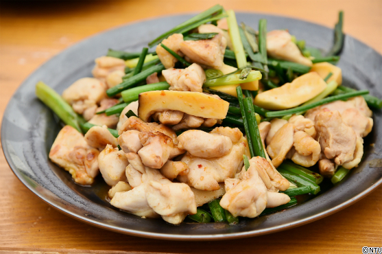 青空レストラン レシピ 作り方 8月4日 行者菜 行者菜の豆板醤炒め