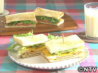 キューピー3分クッキング レシピ 作り方 材料 9月8日 台湾サンドイッチ