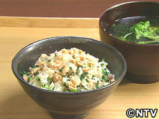 キューピー3分クッキング レシピ 作り方 材料 10月1日 鮭と小松菜の混ぜごはん