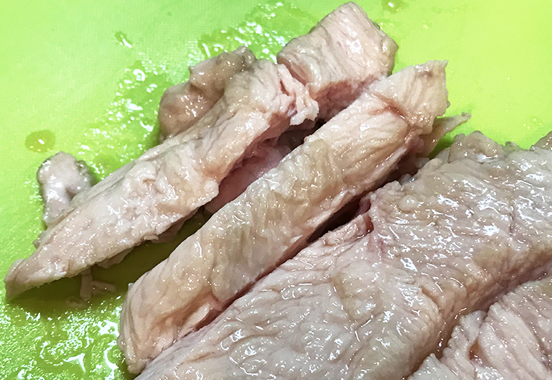 しっとりだし鶏ハム 完成