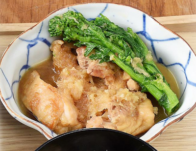 男子ごはん 春の和定食 鶏肉の梅肉みぞれ煮 の作り方 グレンの