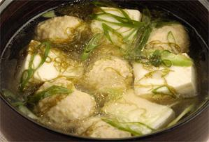上沼恵美子のおしゃべりクッキング レシピ 作り方 鶏の団子汁