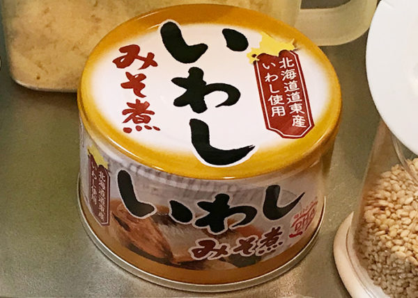 イワシの缶詰 味噌煮