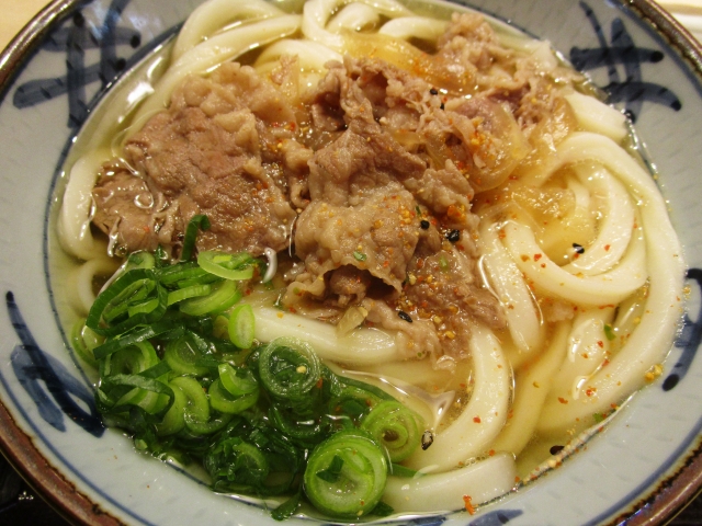 魔法のレストラン 肉ぶっかけうどん