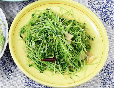 男子ごはん レシピ 作り方 国分太一 栗原心平 簡単中華料理 豆苗の青菜炒め