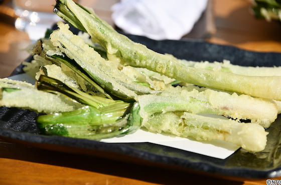 青空レストラン 葉にんにくの天ぷら の作り方 グレンの気になるレシピ