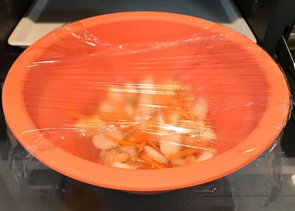 冷凍うどん アレンジレシピ 八宝菜うどん レンチン