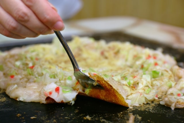 クギズケ 上沼さんのホットプレート簡単料理 ピザもんじゃ グレンの気になるレシピ