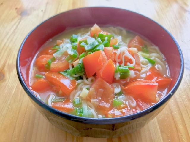 ジョブチューン レシピ チキンラーメンどんぶり イタリアン トマト