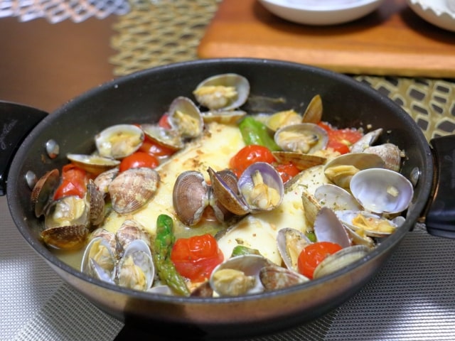魔法のレストラン 業務スーパー 白身魚とムール貝のアクアパッツァ の作り方 グレンの気になるレシピ