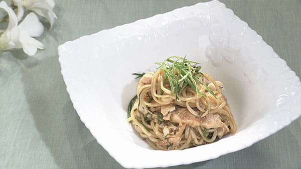 あさイチ 作り方 材料 ハレトケキッチン レシピ アジ 鶏とねぎのあえ麺