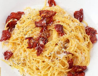男子ごはん 夏のイタリアン セミドライトマトのアーリオオーリオ の作り方 グレンの気になるレシピ