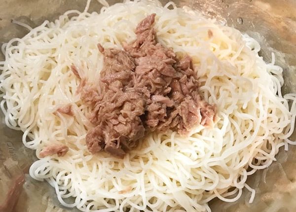 ツナ缶そうめん 流水麺 ツナ