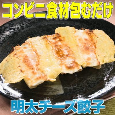 家事ヤロウ 明太もちチーズ餃子