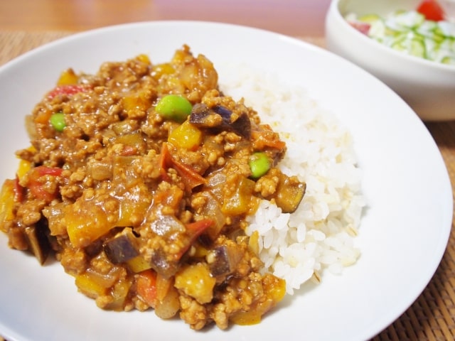 おはよう朝日です レシピ 乾物活用レシピ マロニー キーマカレー