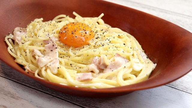 ヒルナンデス レシピ 作り方 バズレシピ リュウジ ベスト5 カルボ麺 サッポロ一番 塩ラーメン