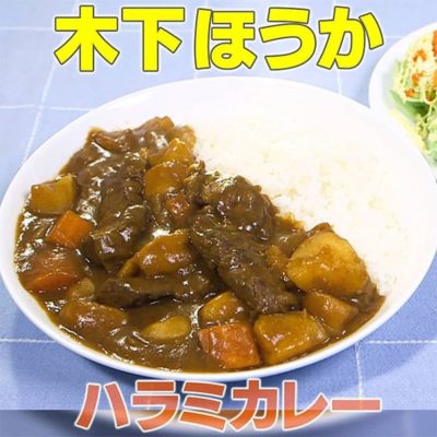 家事ヤロウ レシピ 木下ほうか ハラミカレー タバスコ