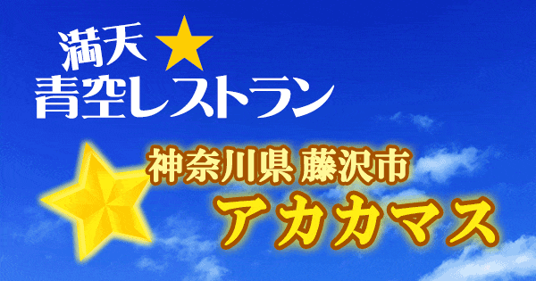 満天 青空レストラン 神奈川 藤沢市 江ノ島 アカカマス 霜降りカマス