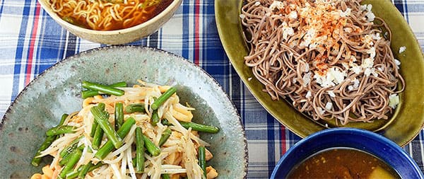 男子ごはん 冬のアレンジ 麺料理