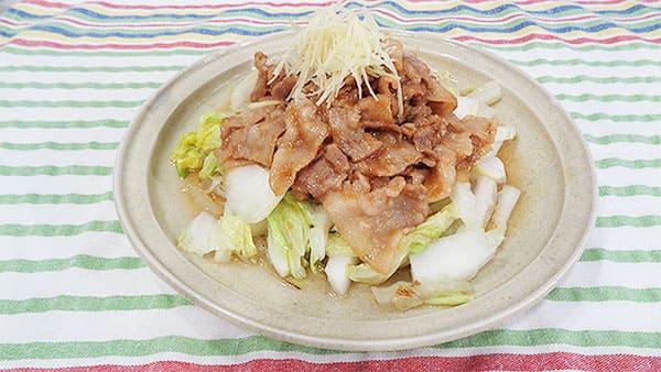 あさイチ みんな！ゴハンだよ 作り方 材料 レシピ 炒め白菜の豚しょうが焼きのっけ コウケンテツ