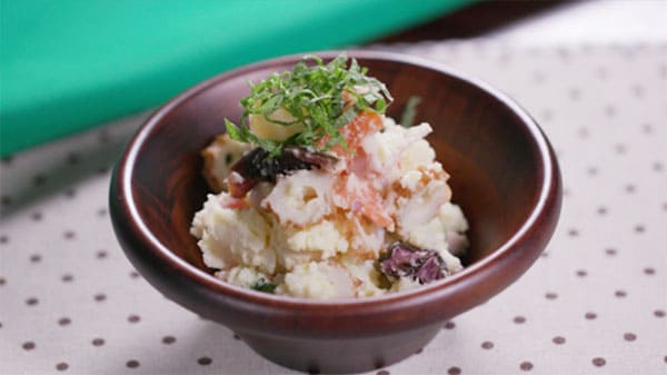 スッキリ レシピ お惣菜アレンジレシピ から揚げ ひじき 焼き鳥 和風ポテトサラダ
