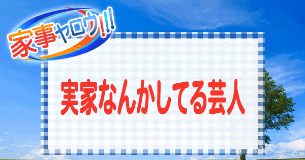 家事ヤロウ 実家なんかしてる芸人