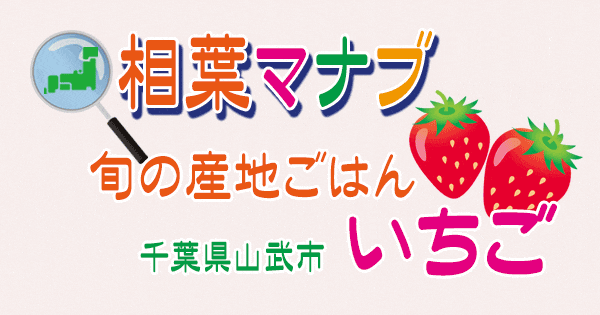 相葉マナブ 旬の産地ごはん いちご 千葉 山武市