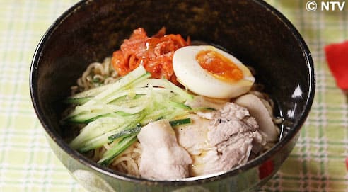 ヒルナンデス 料理研究家リュウジ バズレシピ 作り方 フライパンレシピ 冷麺風ラーメン