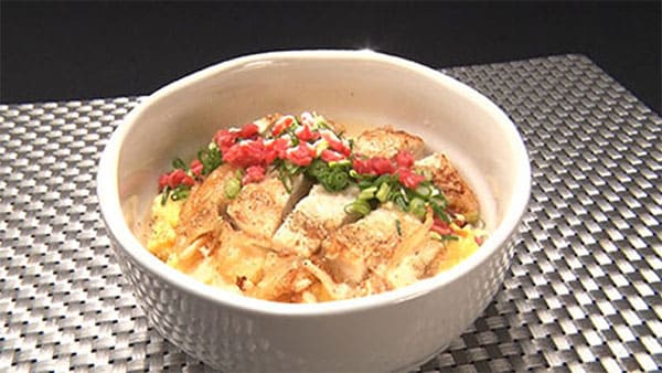 魔法のレストラン レシピ 作り方 材料 チキンカツ丼 パリパリ親子丼