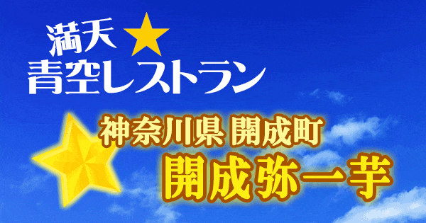 青空レストラン 神奈川 開成町 里芋 開成弥一芋