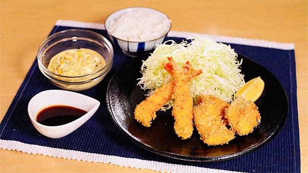 スッキリ レシピ sio 鳥羽シェフ 褒めらレシピ みんなの食卓 エビフライ サケフライ