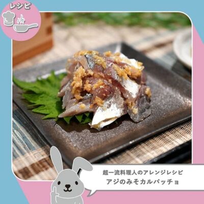 ラヴィット ランキング 味噌 アレンジレシピ カルパッチョ