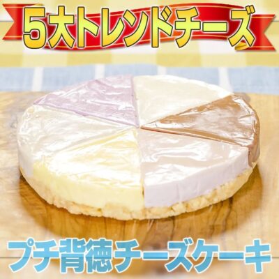 家事ヤロウ チーズ デザートチーズ チーズケーキ プチ背徳チーズケーキ
