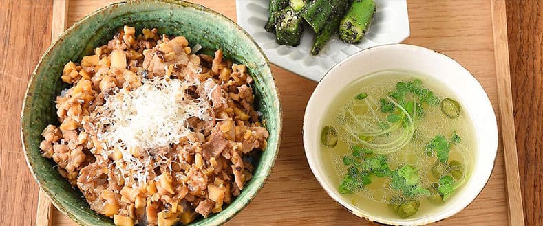 男子ごはん スタミナ定食