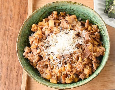 男子ごはん スタミナ定食 ルーローハン