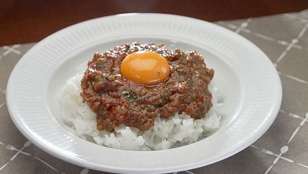 ポップUP レシピ リュウジ 料理研究家リュウジ 楽ウマ晩ごはん キーマカレー