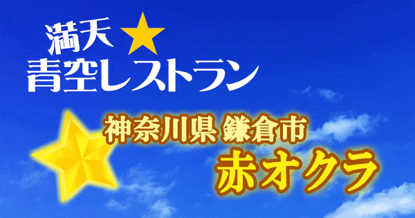 青空レストラン 神奈川 鎌倉 赤オクラ