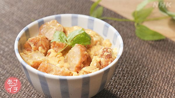 あさイチ 作り方 材料 レシピ 冷凍食品 冷凍からあげ 親子丼