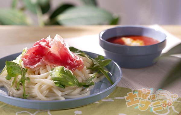 土曜はナニする 夏うどん アレンジ