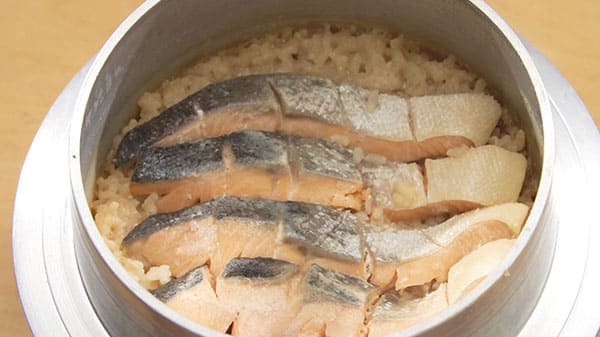 相葉マナブ レシピ 釜めし 鮭の西京焼き風釜飯