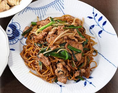 男子ごはん 男のロマンシリーズ バルサミコ酢 焼きそば