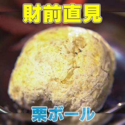 家事ヤロウ 財前直見 栗ボール