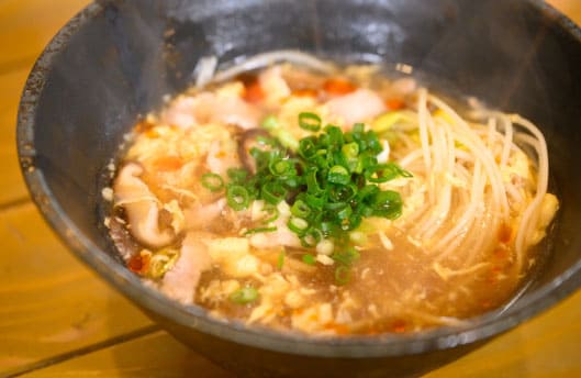 青空レストラン もやし 小野川町 山形県 米沢市 酸辣湯麺