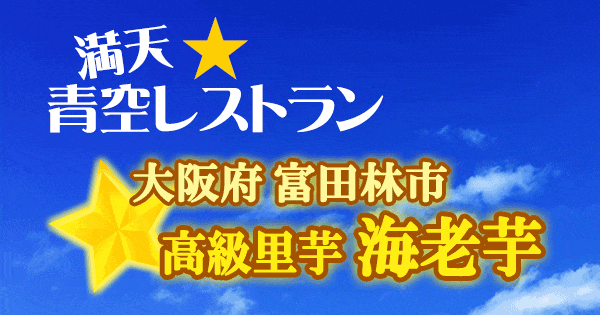 青空レストラン 海老芋 高級 里芋 大阪 富田林市