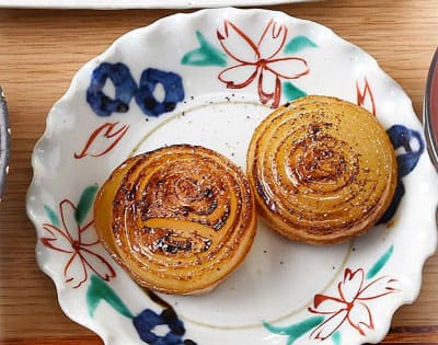 男子ごはん ガッツリ食べられる 和定食 玉ねぎのだし煮