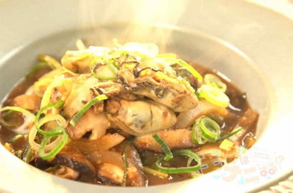 土曜はナニする ベジたんおかず 牡蠣と春菊のオイスター炒め Atsushi
