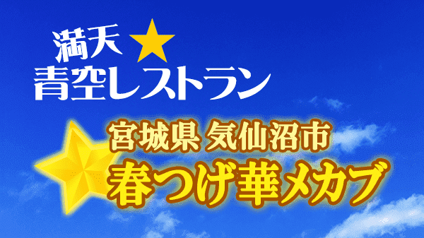 青空レストラン 宮城県 気仙沼市 春つげ華メカブ