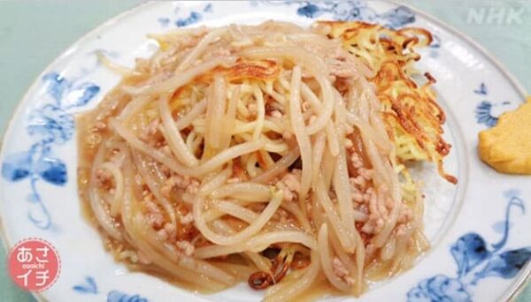 あさイチ みんな！ゴハンだよ 作り方 材料 レシピ もやしあんかけ焼きそば