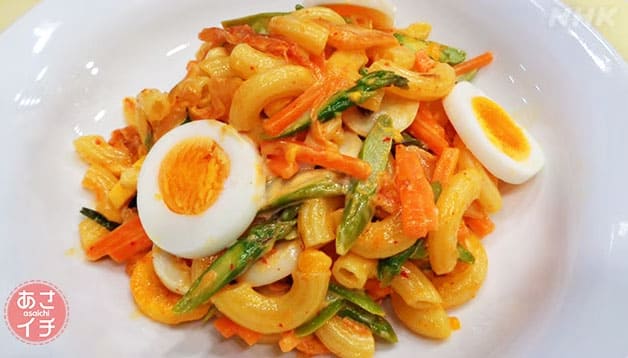 あさイチ みんな！ゴハンだよ 作り方 材料 レシピ 白菜キムチ マカロニサラダ